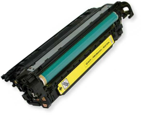 Clover Imaging Group 200200P Remanufactured Yellow Toner Cartridge To Repalce HP CE252A; Yields 7000 Prints at 5 Percent Coverage; UPC 801509195361 (CIG 200200P 200 200 P 200-200-P CE 252 A CE-252-A)